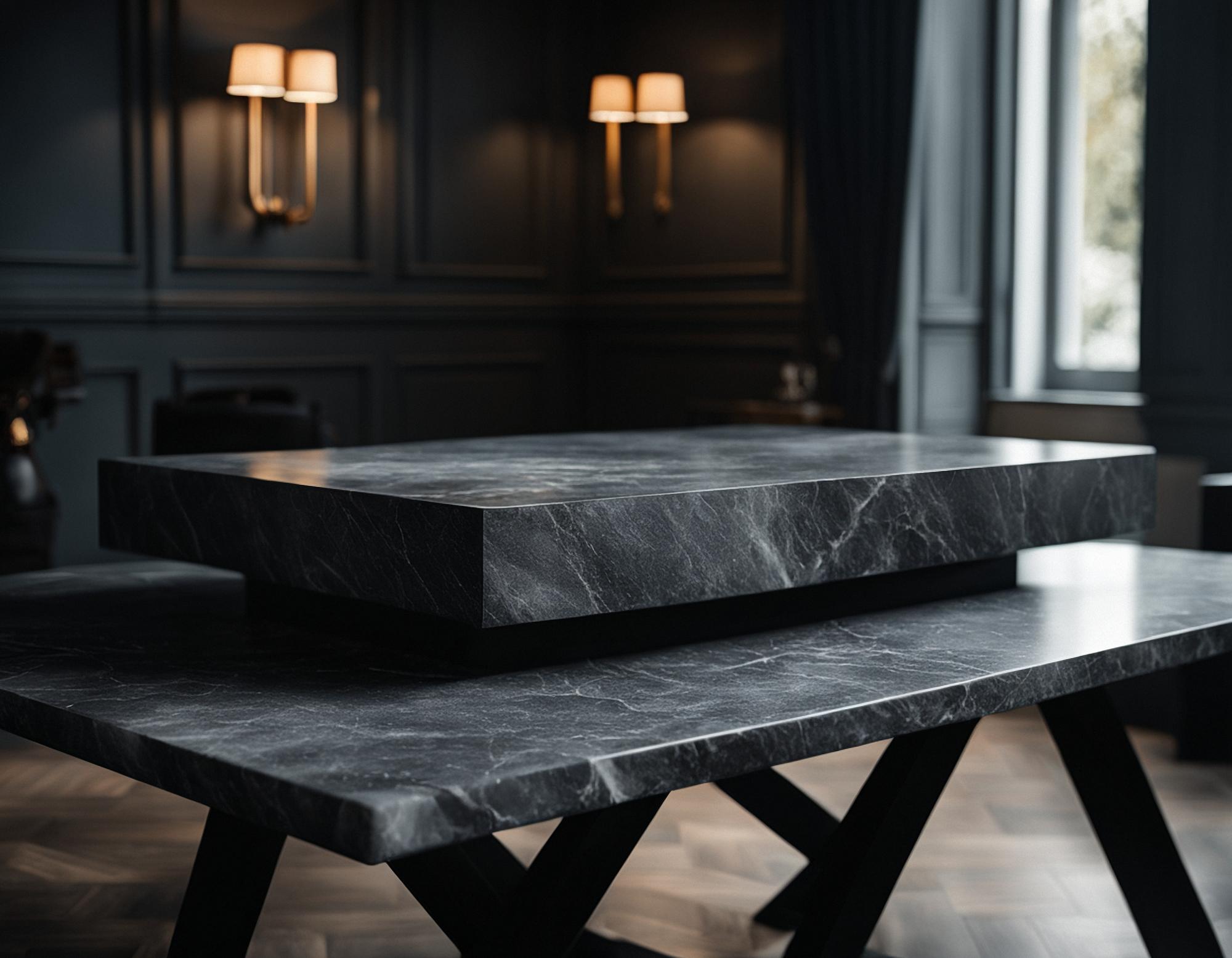 - Making beautiful and attractive tables using stone marble