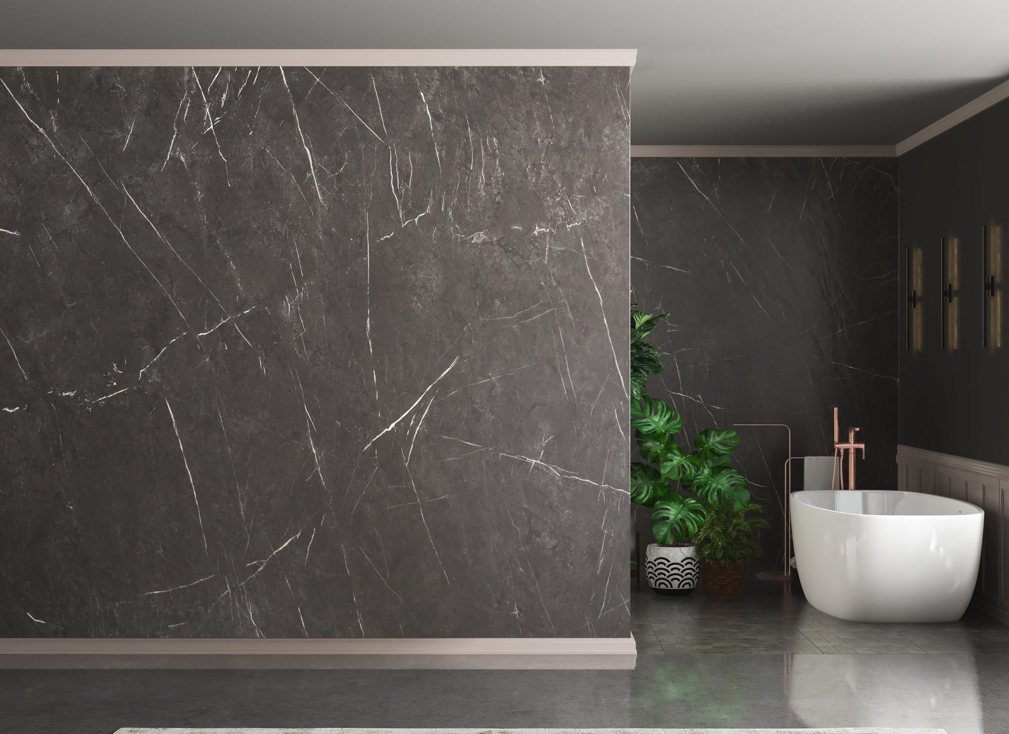 armani grey marble and bathroom