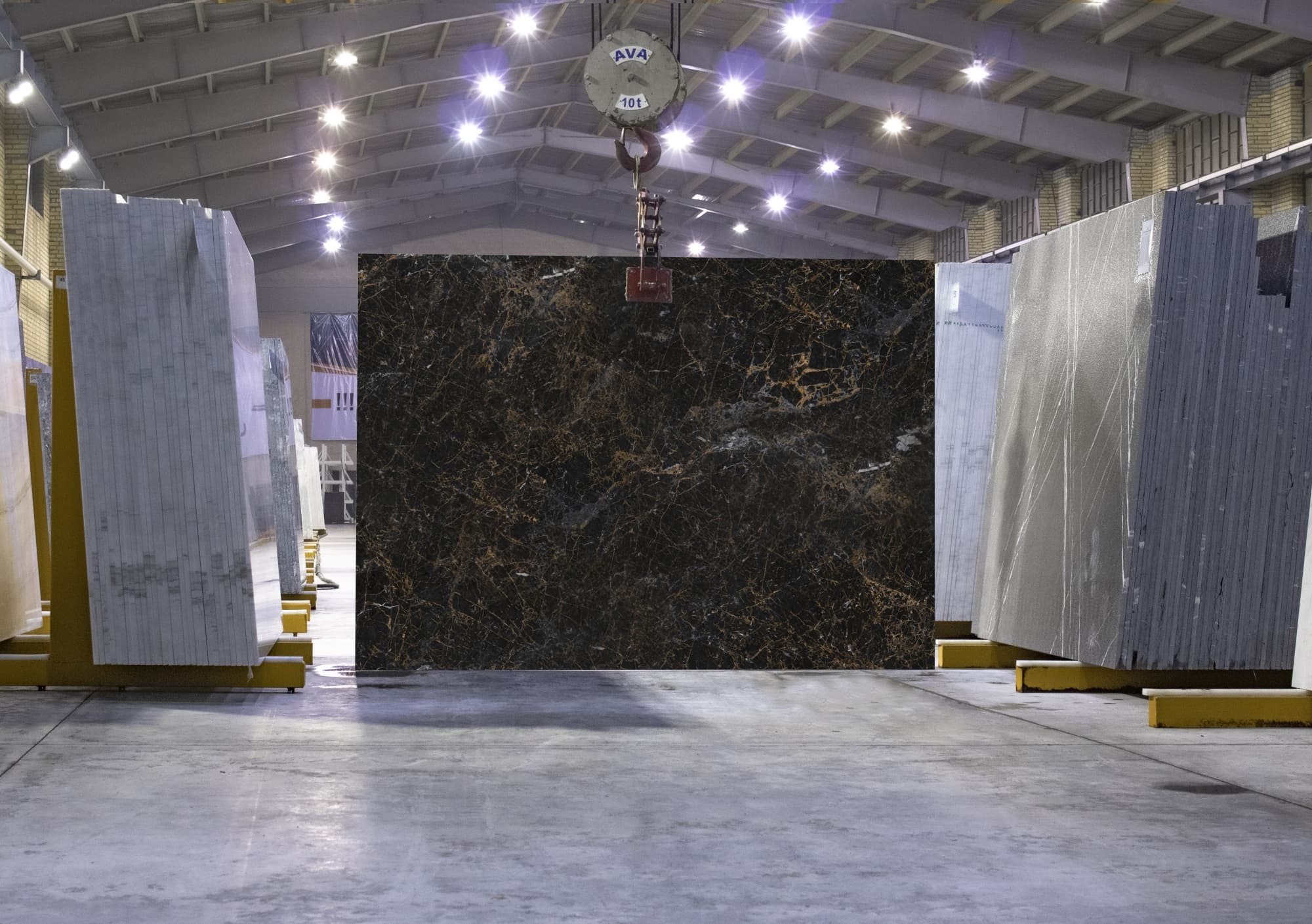 Does golden black marble stone contain silica.docx
