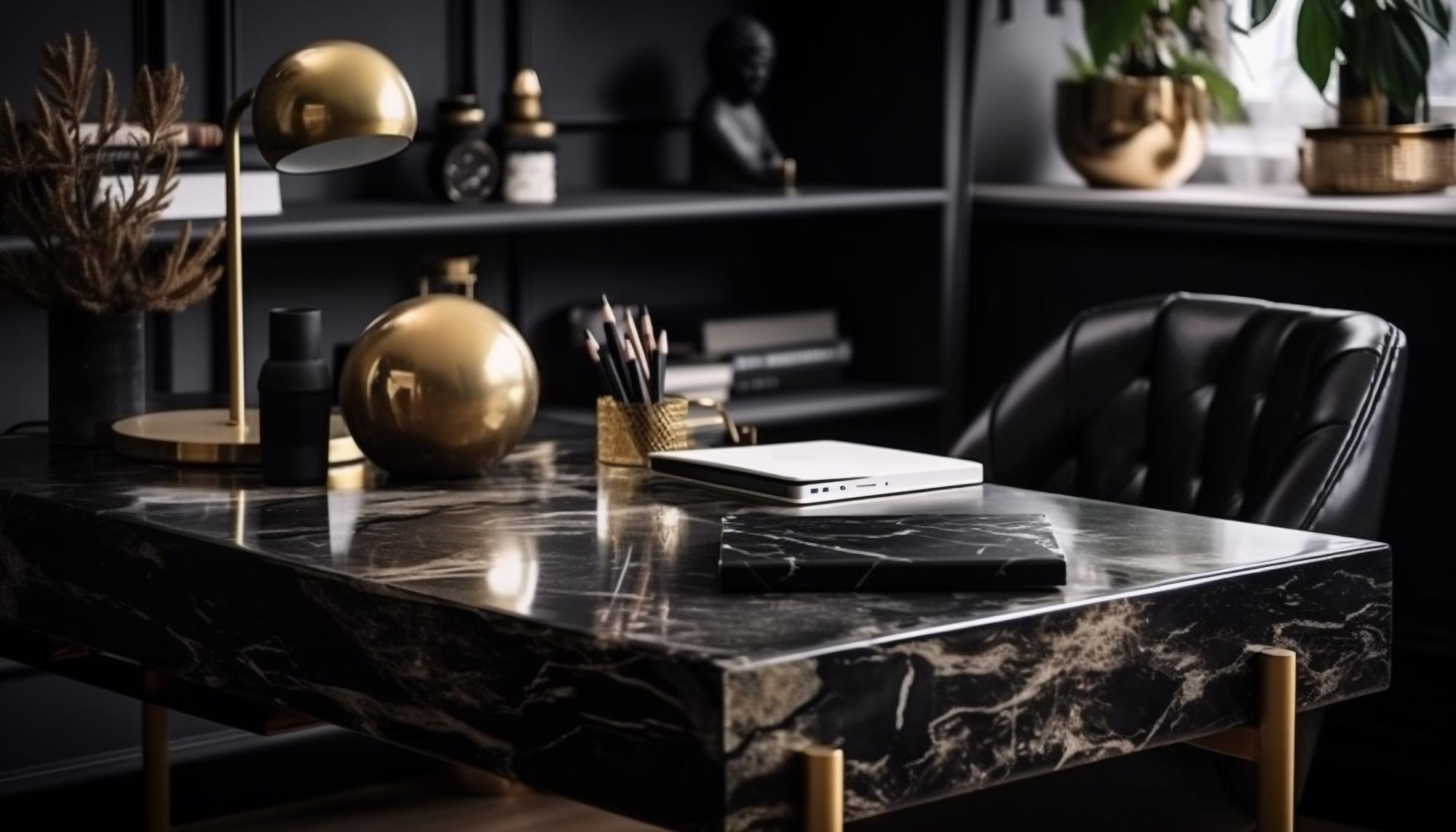 What is Black Galaxy Granite? 2 luxury-design-modern-wooden-table-decor-generated-by-ai_188544-27803 (1)
